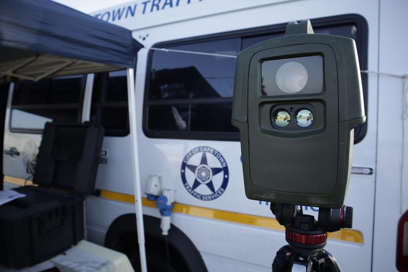ANPR and speed camera used for traffic enforcement